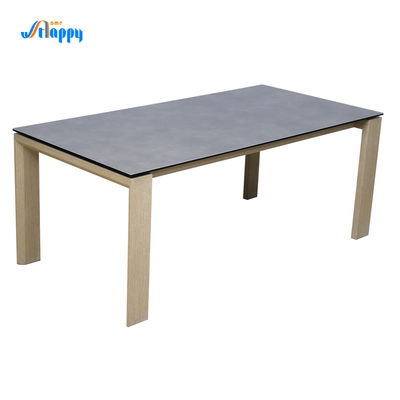 900mm Width Ceramic Top Dining Table DT-1009-180 For Restaurants Use