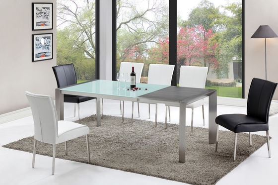 Modern Design White Expandable Dining Room Table DT-980 With 2m Length