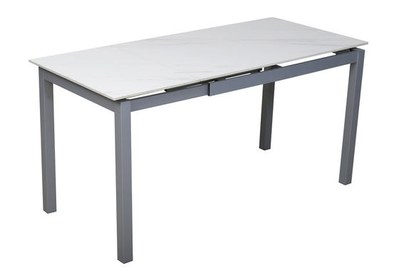 Staining Resistant Ceramic Extension Table 1400mm Length With Iron Leg