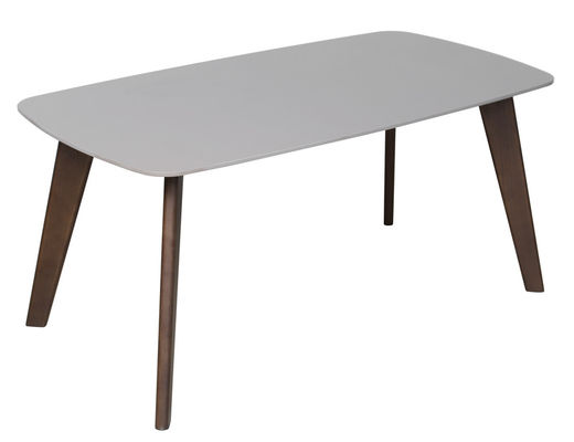 1600*850mm Ceramic  Top  Dining Table With Fixed Type Wooden  Leg