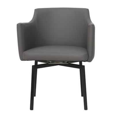 Lightweight Office Rolling Chair High Stability With Leather Upholstery