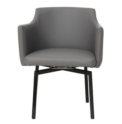 Lightweight Office Rolling Chair High Stability With Leather Upholstery