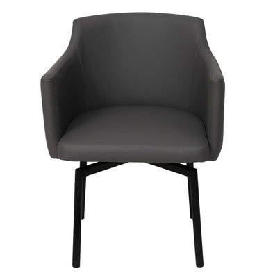 Lightweight Office Rolling Chair High Stability With Leather Upholstery