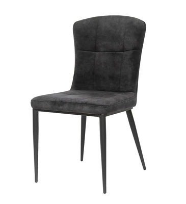 Industrial Modern Leather Dining Chair Long Lasting For Coffee Shops