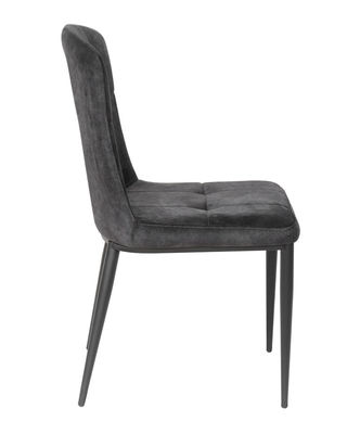 Industrial Modern Leather Dining Chair Long Lasting For Coffee Shops