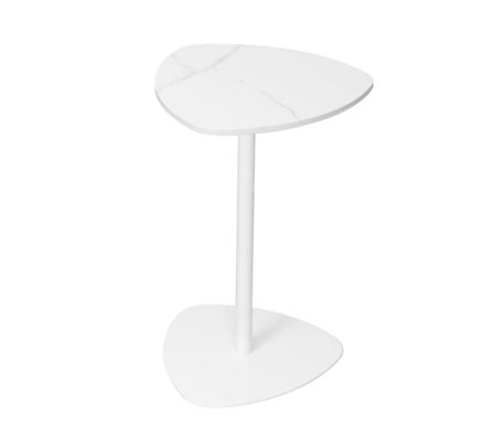Functional Stable Structure Ceramic Material  Round Side Table For Home Use