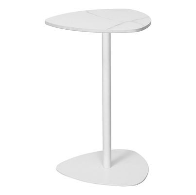 Functional Stable Structure Ceramic Material  Round Side Table For Home Use