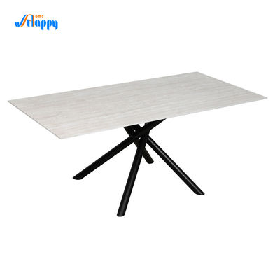 1800*900mm Modern Custom Fixed Ceramic top Dining Table, KD, for indoor usage