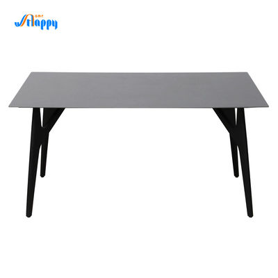 1500*850mm Modern customized Ceramic top Dining Table, knock-down, indoor type