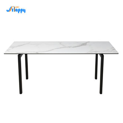 1800*850mm Modern custom Ceramic top Dining Table, knock-down, fixed type
