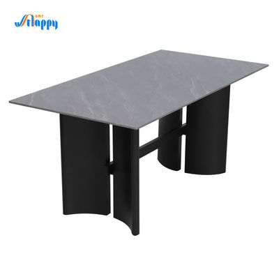 1650*850mm Contemporary Cut To Size Ceramic Top Dining Table, K/D, Fixed Type