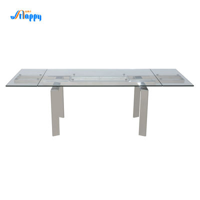 90cm Width Rectangular Extension Dining Table Easily Wiped Down With Modern Style