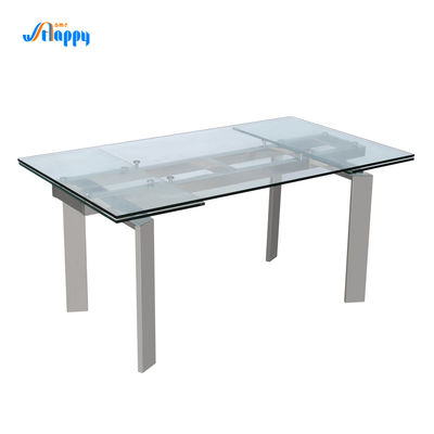 90cm Width Rectangular Extension Dining Table Easily Wiped Down With Modern Style