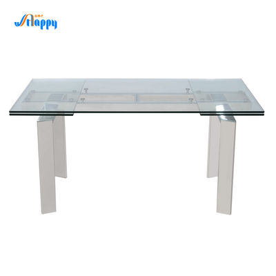 90cm Width Rectangular Extension Dining Table Easily Wiped Down With Modern Style