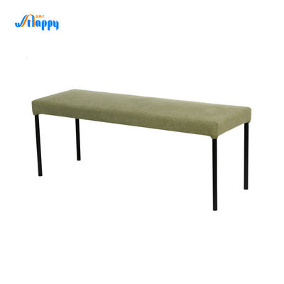 Iron Base Fashionable Living Room Bench Dc-7551 Comfortable with Upholstery