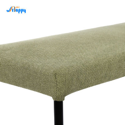 Iron Base Fashionable Living Room Bench Dc-7551 Comfortable with Upholstery