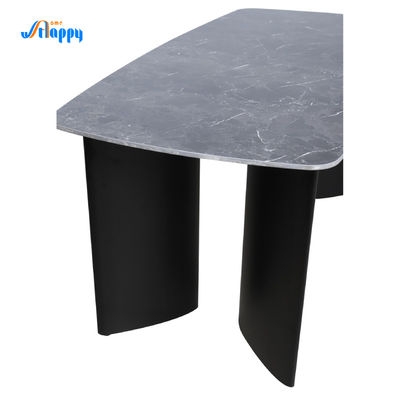 1750*850mm Modern White Fixed Ceramic Kitchen Tables, Flat Packed DT-1008
