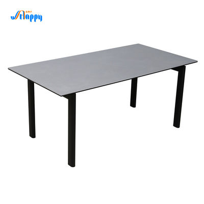 1800*850mm Modern Fixed Top Dining Table With Metal Base DT-996-165