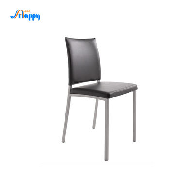 Versatile Armless Modern Leather Kitchen Chairs For Dining Room Dc-7327