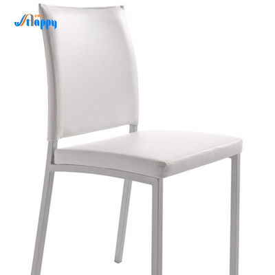 Versatile Armless Modern Leather Kitchen Chairs For Dining Room Dc-7327