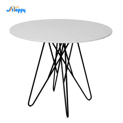 Diameter 900mm Customized Ceramic Round Table with Indoor Type DT-1024