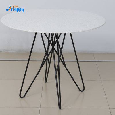 Diameter 900mm Customized Ceramic Round Table with Indoor Type DT-1024