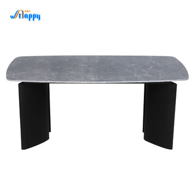 DT-1008 Non Porous Rectangle Dining Room Table 1750mm Length And Easy Cleaning