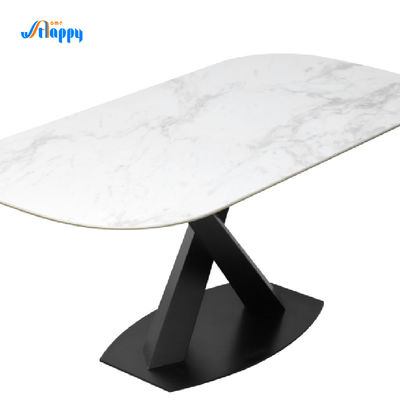 1700mm White Modern Rectangle Dining Table For Kitchen Use DT-1031