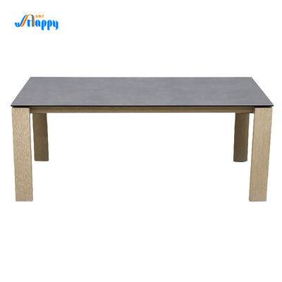 900mm Modern Ceramic Top Round Dining Table With Smooth Surface DT-1009-180