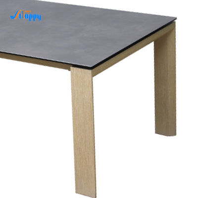 900mm Modern Ceramic Top Round Dining Table With Smooth Surface DT-1009-180