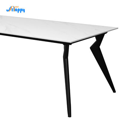 900mm Fashionable Ceramic Dining Room Table Easy Installation DT-1007