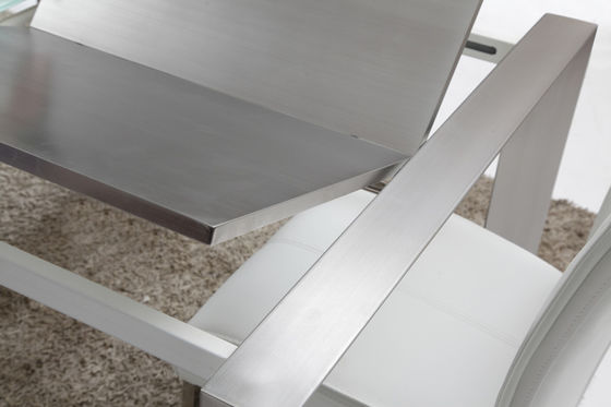 Modern Design White Expandable Dining Room Table DT-980 With 2m Length