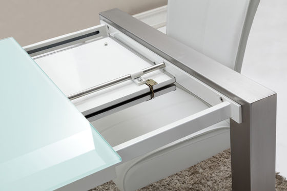 Modern Design White Expandable Dining Room Table DT-980 With 2m Length