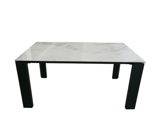 1500mm Customized Size Ceramic Top Dining Room Table Stain Resistant KD Furniture DT-999