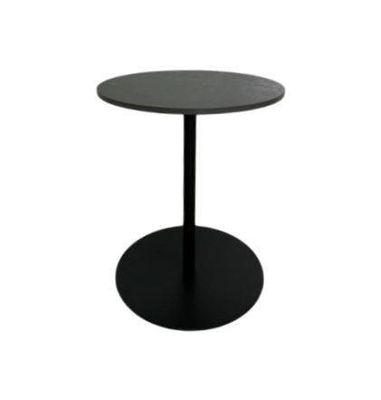 Ceramic Top Round End Table No Shaking with Metal Base For Dining Room CE-512