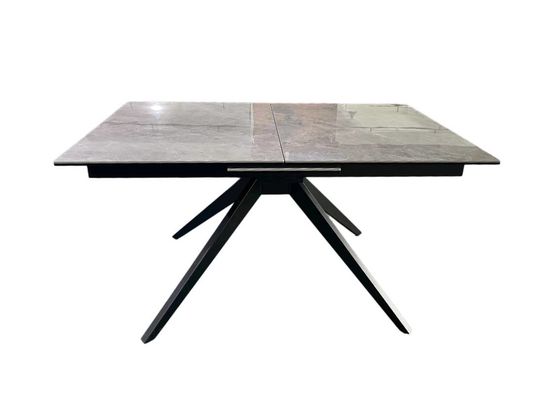 Amazing Grey Ceramic Extendable Dining Table Euro Style DT-1032 1350mm(+350)*800*720mm Length