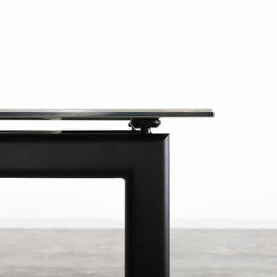 1800*850mm Modern Custom White Or Black Ceramic Top Dining Table, Knock-down, Fixed Type